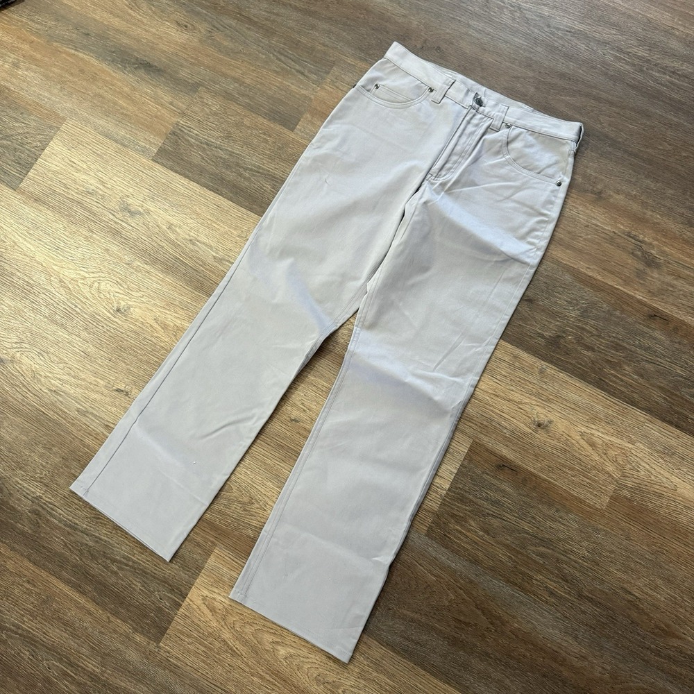 Tom James Men's Khaki Pants Sz‎ 31 Preppy Classy Professional Designer
